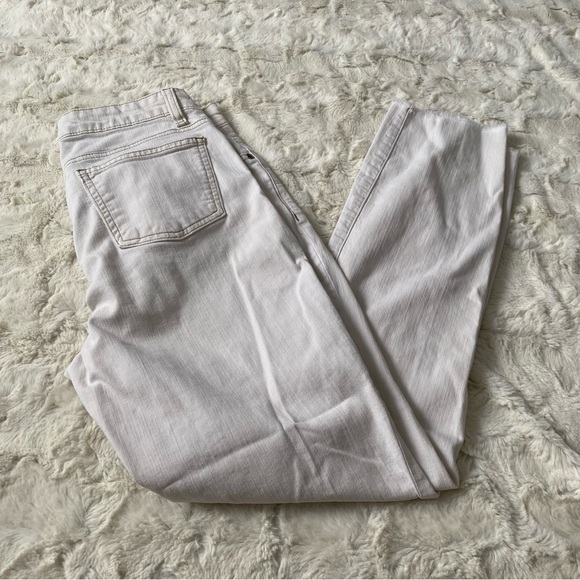 Eileen Fisher Denim - Eileen Fisher Women's Size 4 Off White Skinny Jeans